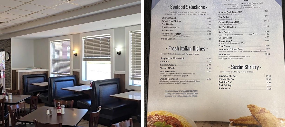 Lake Mills Family Restaurant Menu