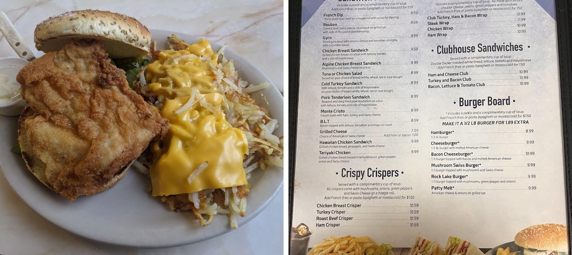 Lake Mills Family Restaurant Menu