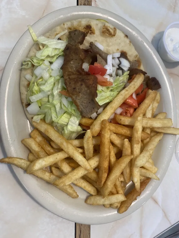 Gyro Lunch Plate